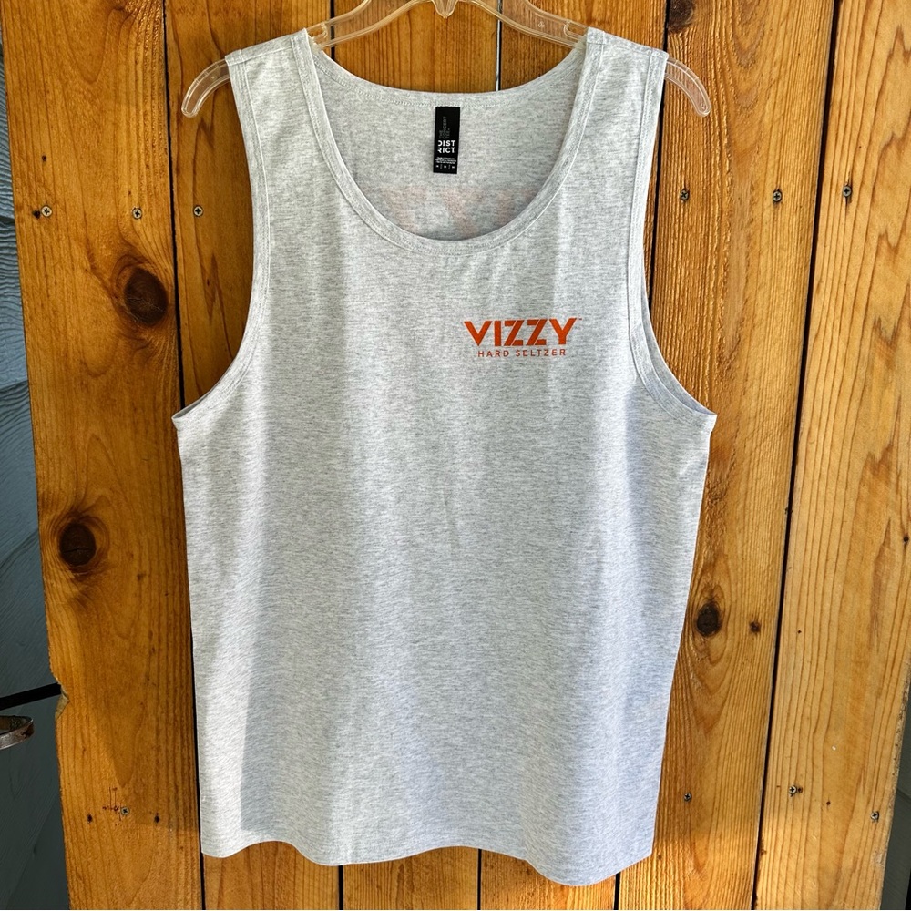Men’s Vizzy Hard Seltzer Casual Tank Top NWT